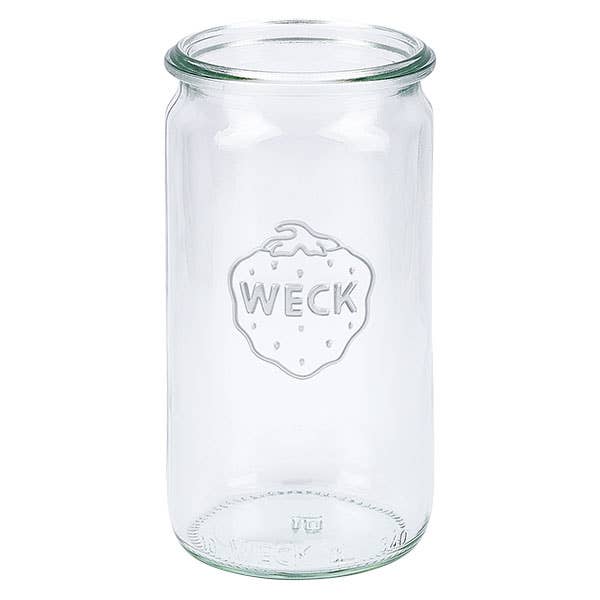 WECK® Cylindrical Glass Jar 340ml: Jars & All Accessories