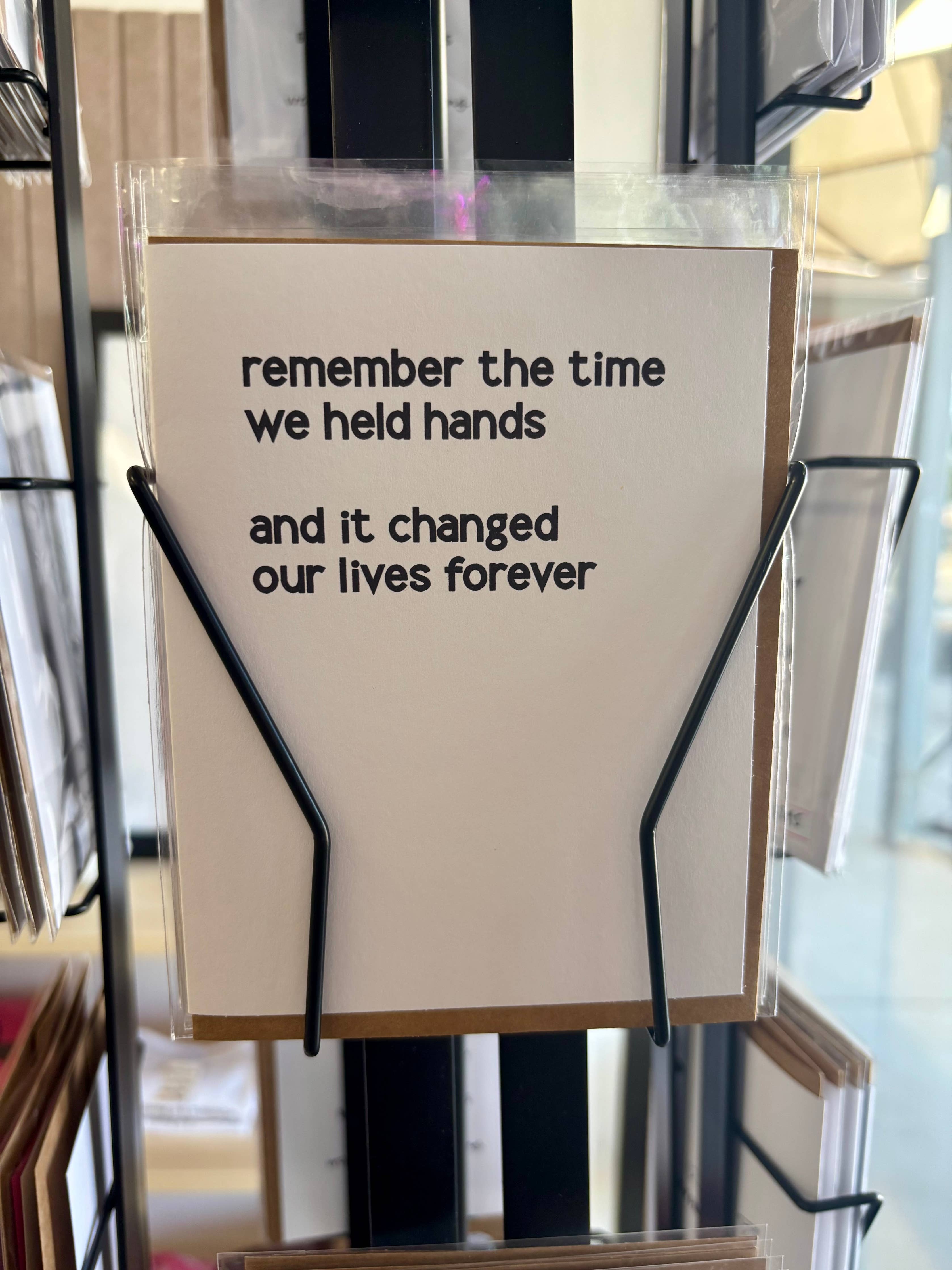 Remember the Time | Romantic Anniversary Greeting Card