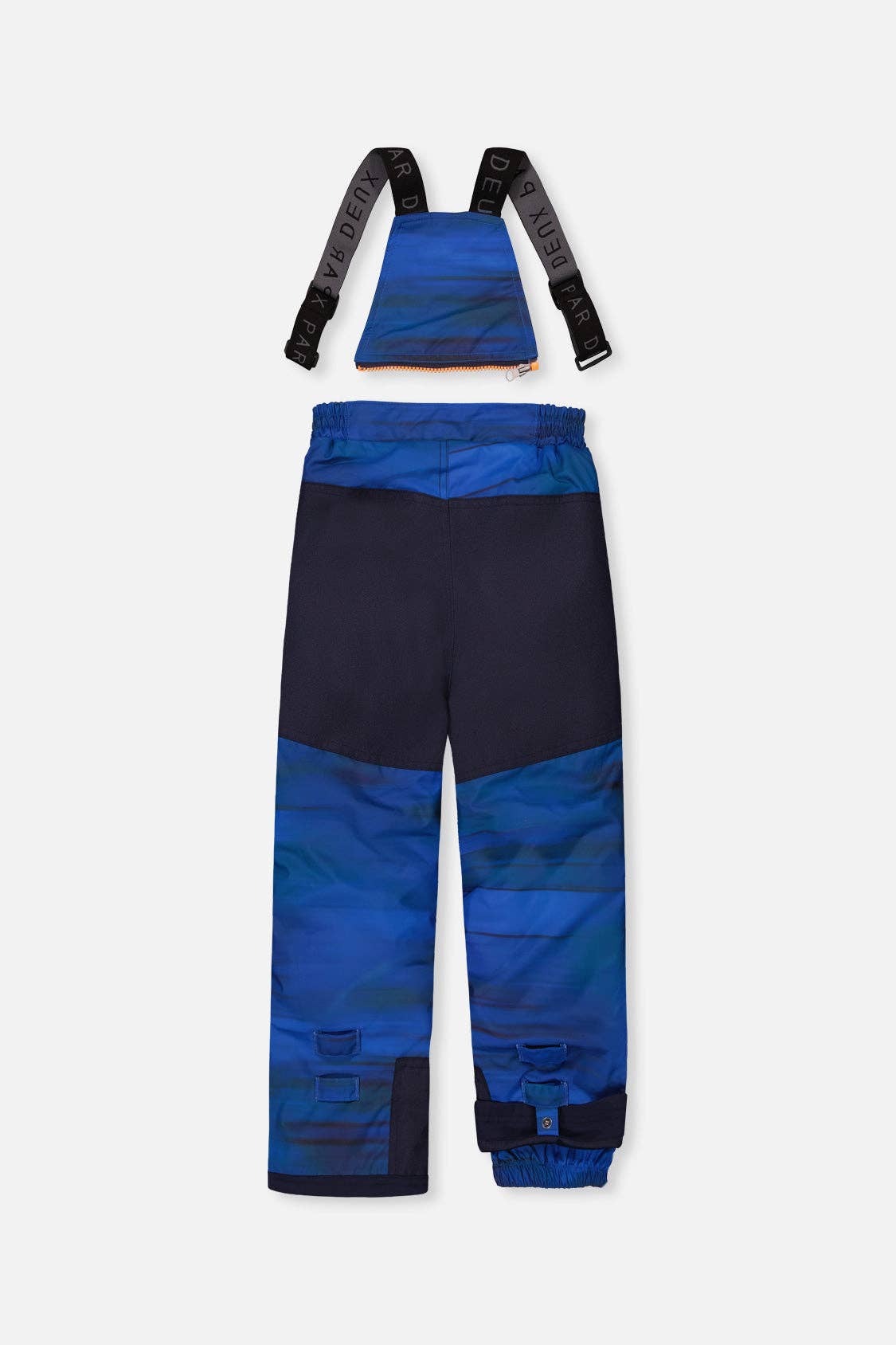 Two Piece Play Snowsuit Navy Blue And Orange With Blue Pants: 5