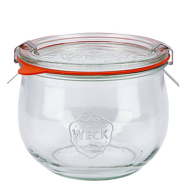 WECK® Tulip Glass Jar 580ml: Jars & All Accessories