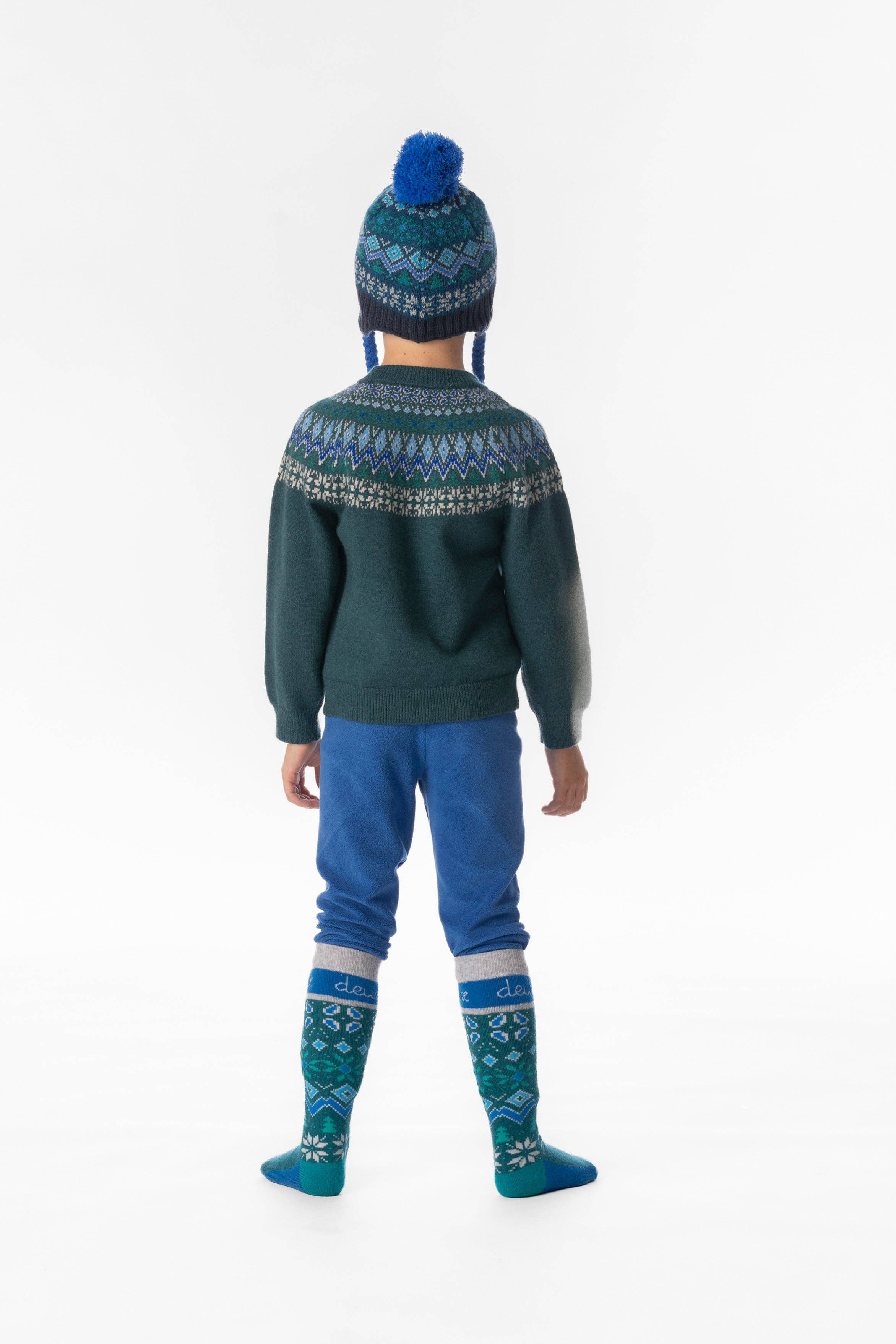 Thermal Underwear Leggings Blue: 3
