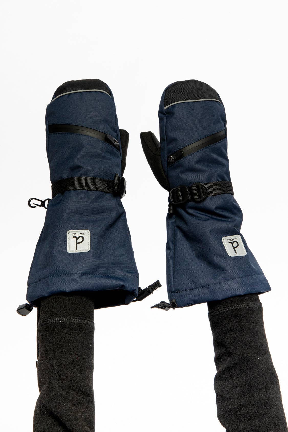 Teknik Winter Mittens Navy Blue: 6/7