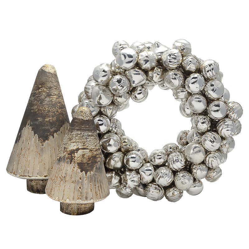 Sterling Ball Wreath