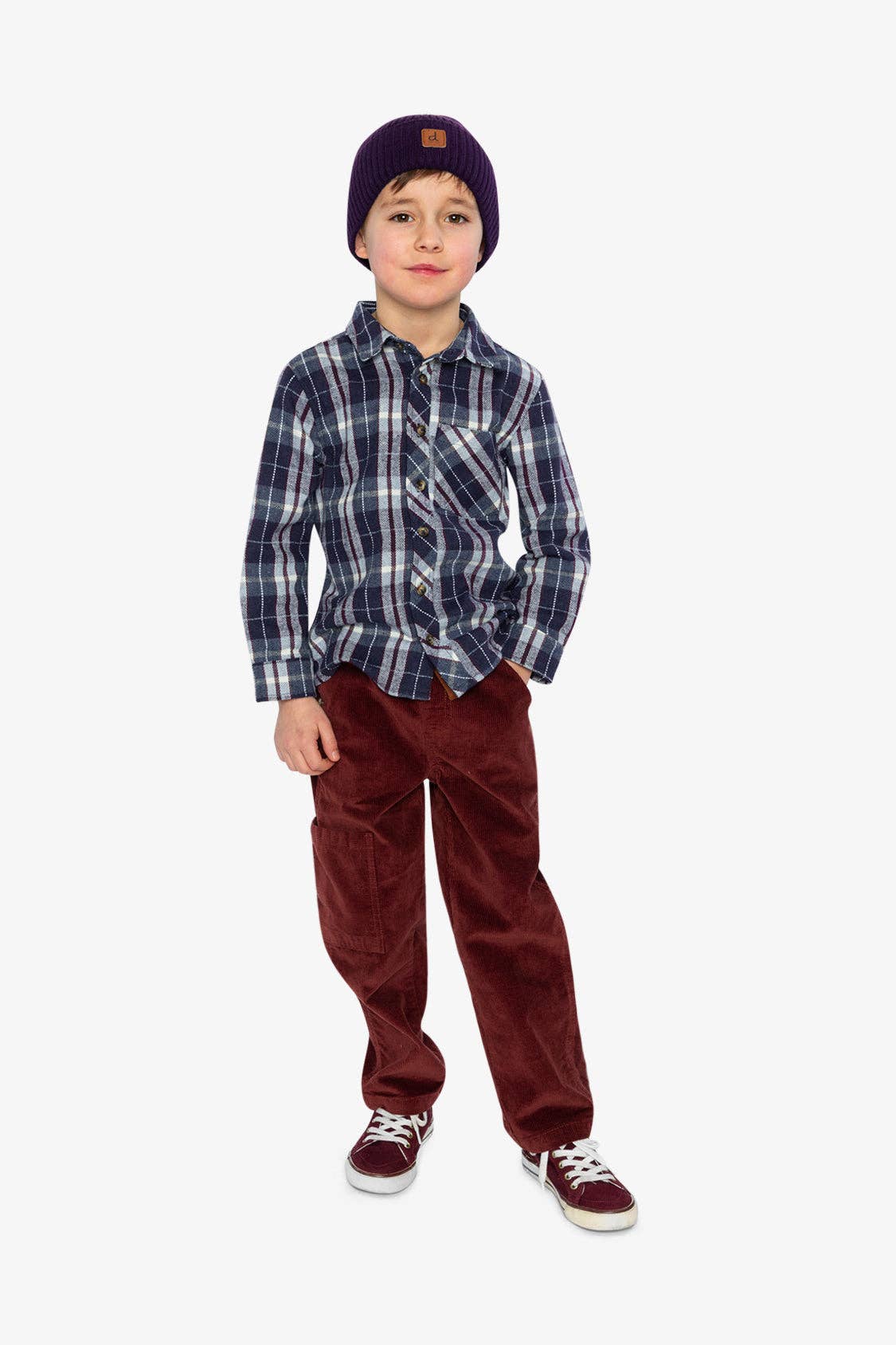 Flannel Shirt Blue And White Plaid: 7