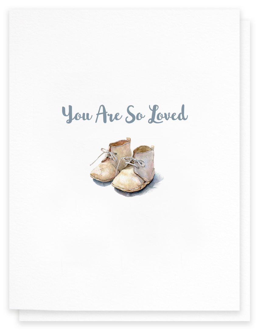 Your Are So Loved, New Baby Greeting Card