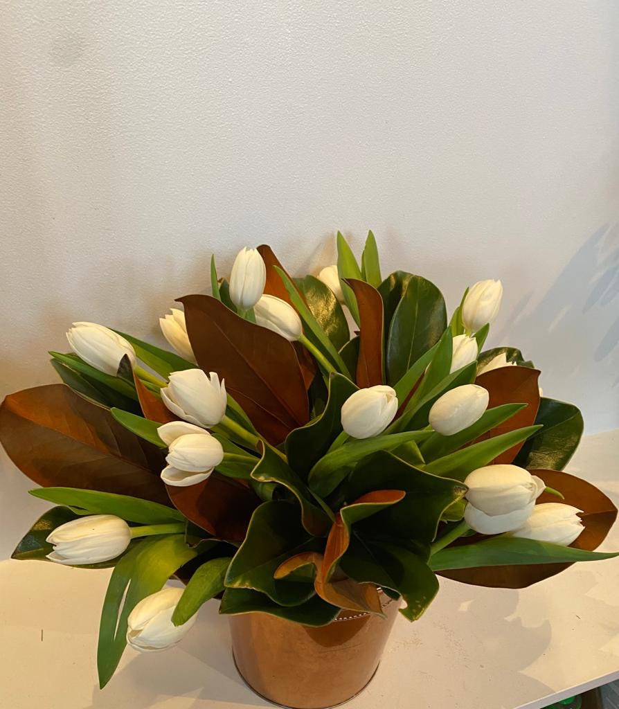 Tulip elegance arrangement