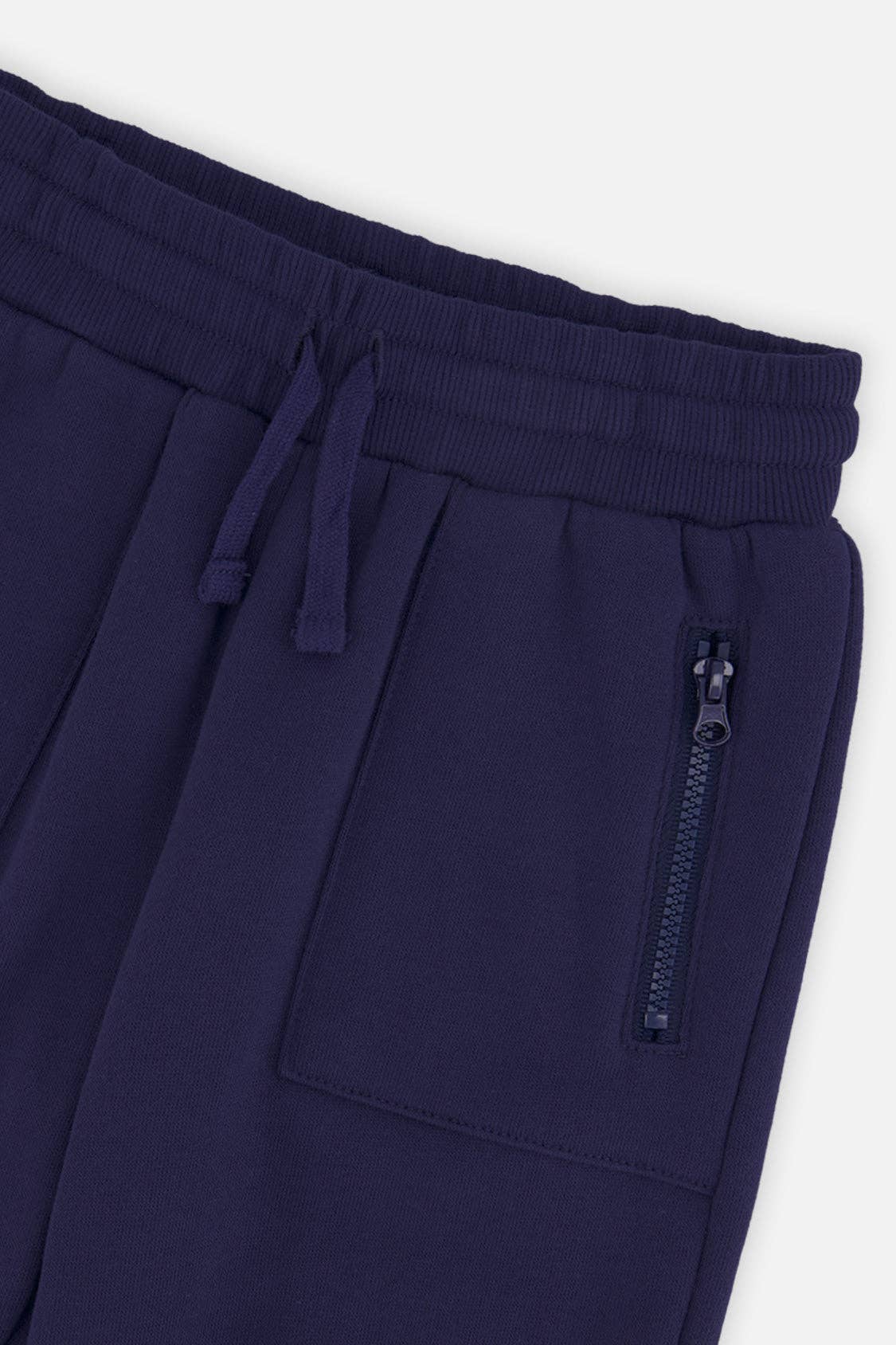 Fleece Sweatpants With Pockets Dark Blue: 6
