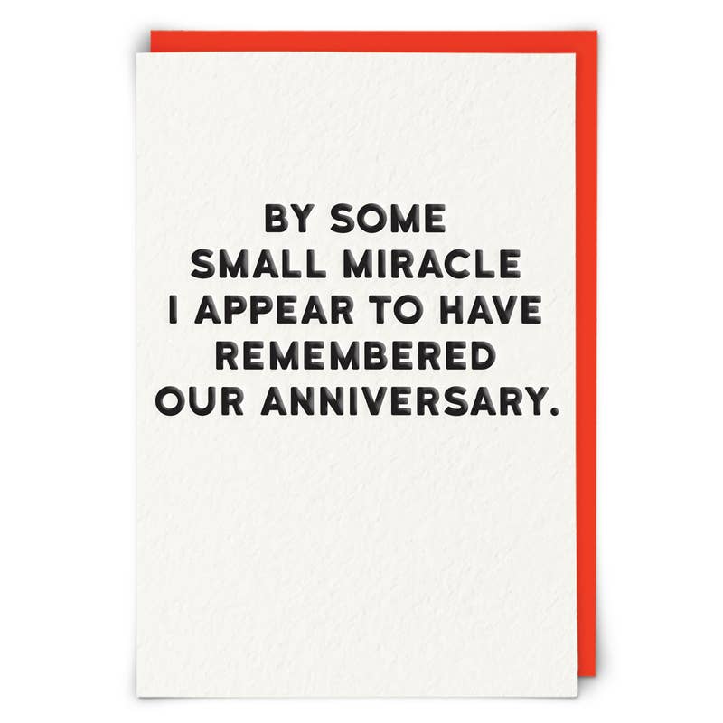 Miracle Greeting Card
