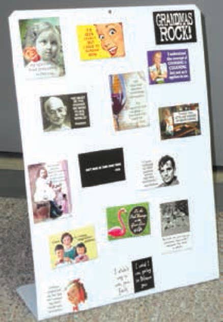 Magnet Easel Display $23 USD Only w/$150 USD of Magnets