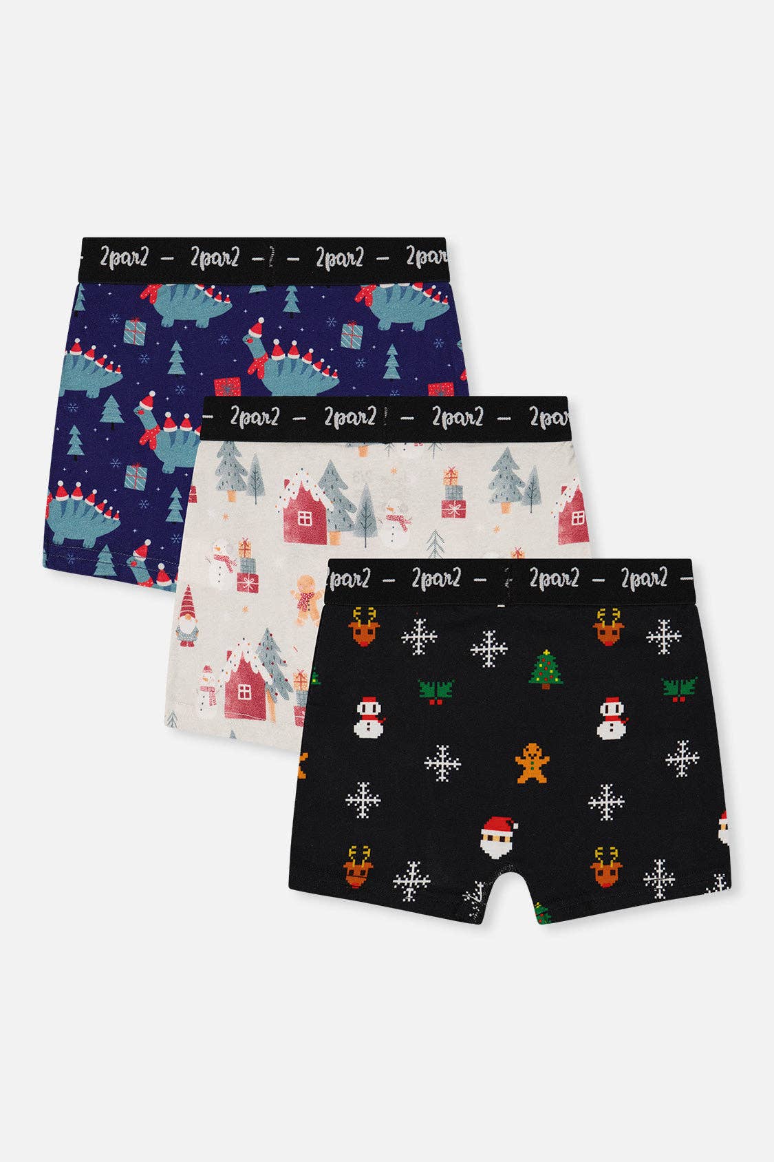 Boxer Pack Of 3 Holiday Prints: 6/7