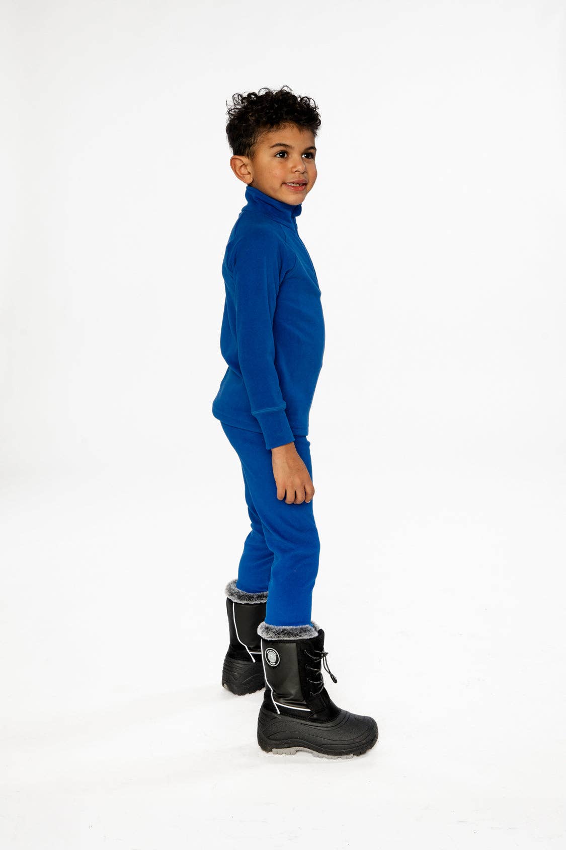 Two Piece Thermal Underwear Royal Blue: 6