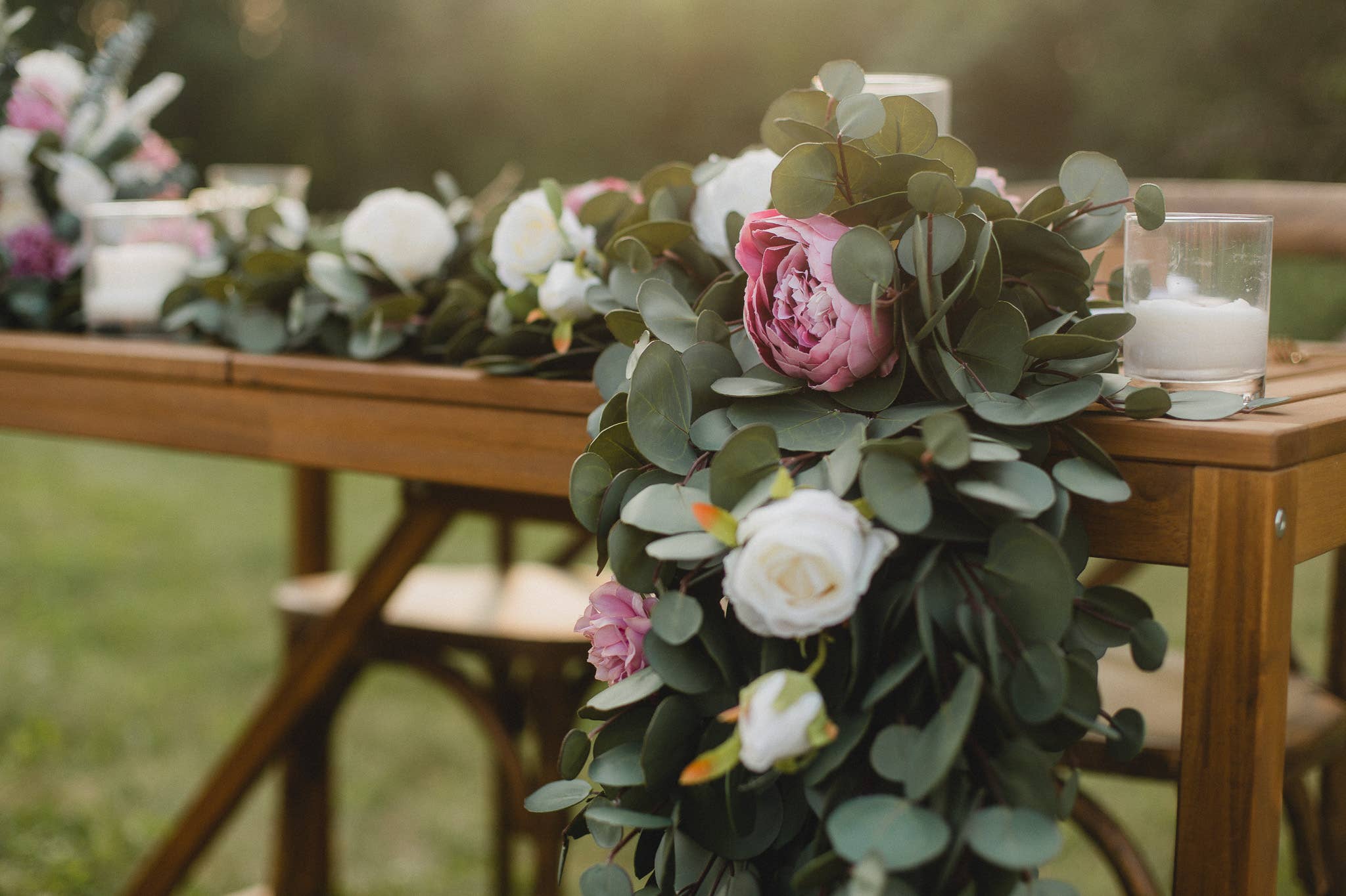 Almost-Real Eucalyptus Garland (artificial)