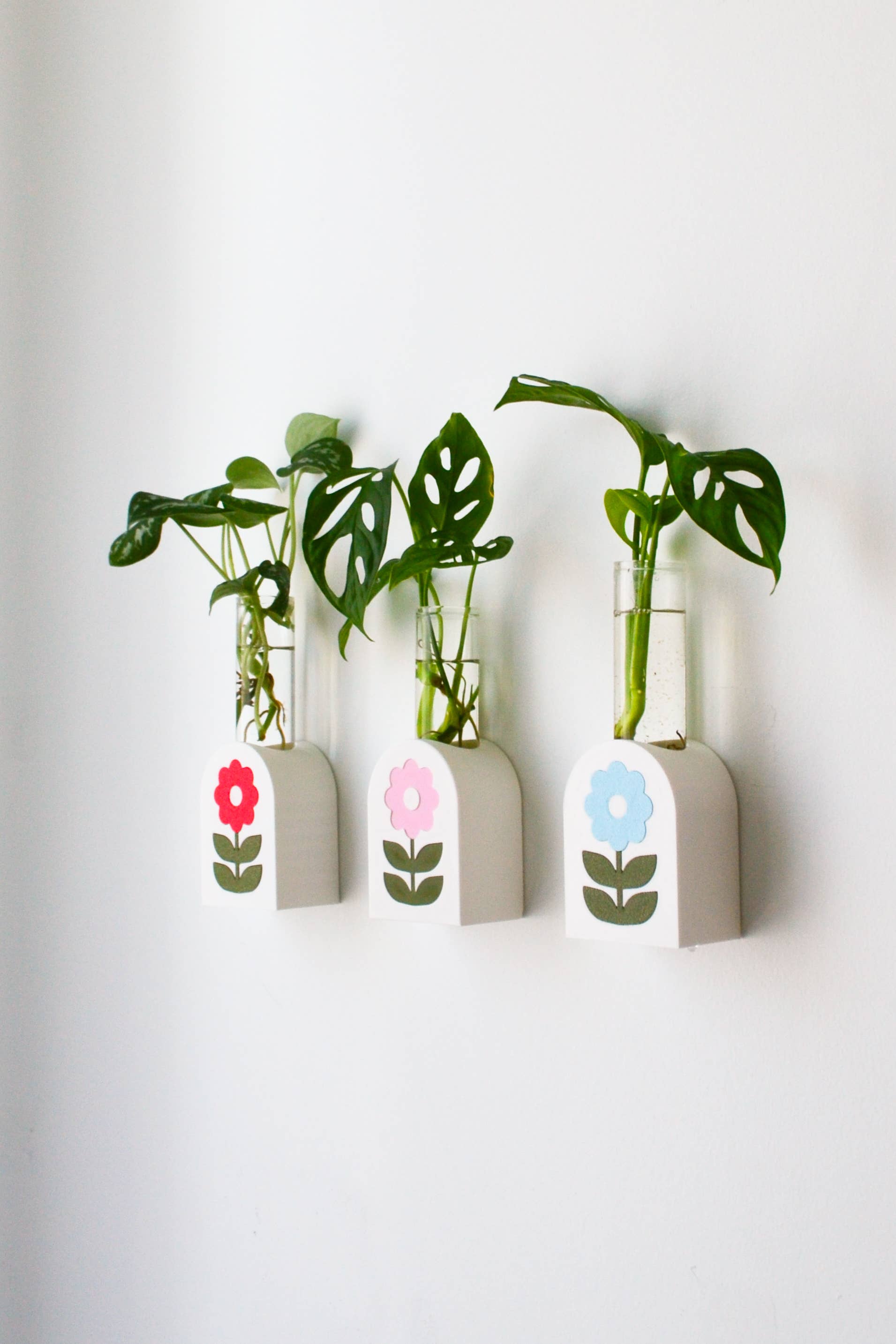Flower Power Propagation Vase: Matte Lavender