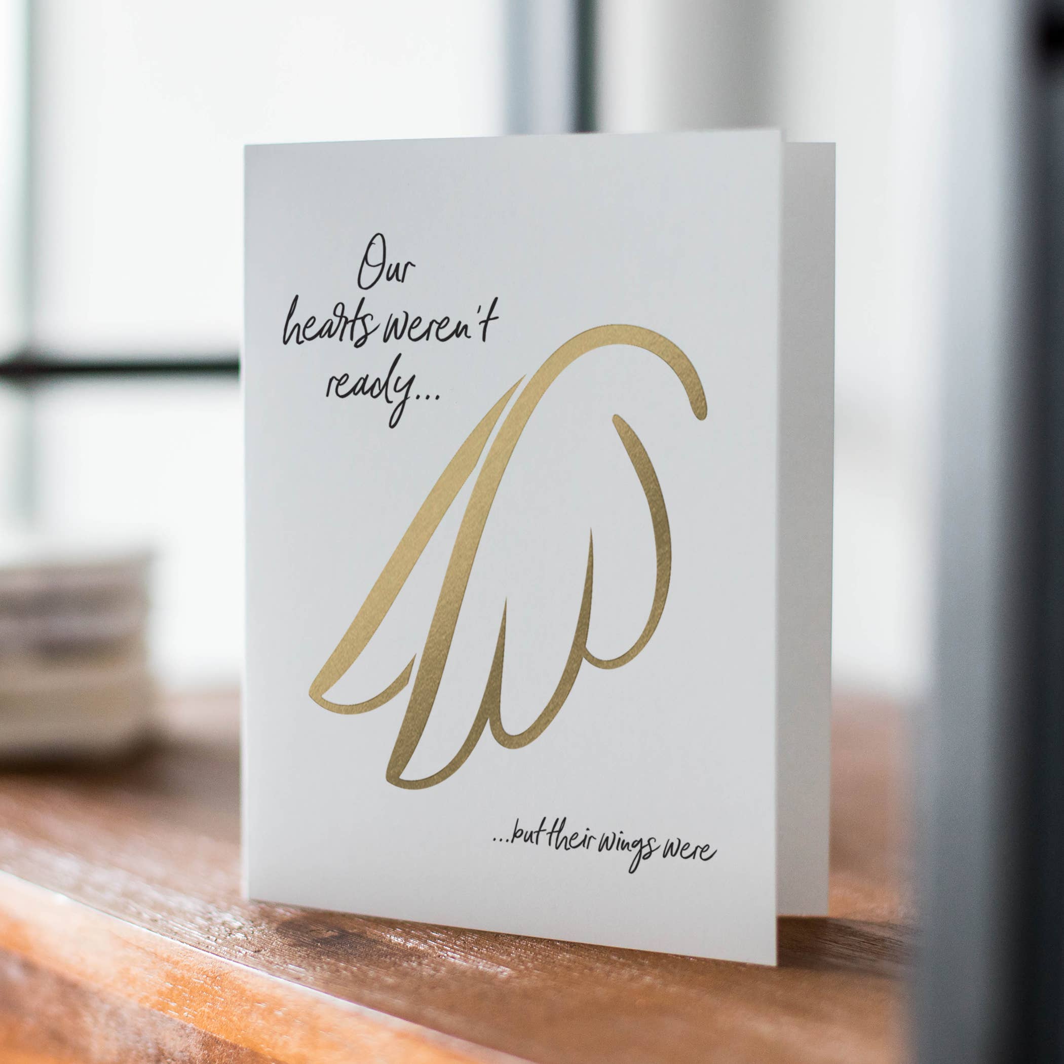 Angel Wings – Thoughtful Sympathy Card