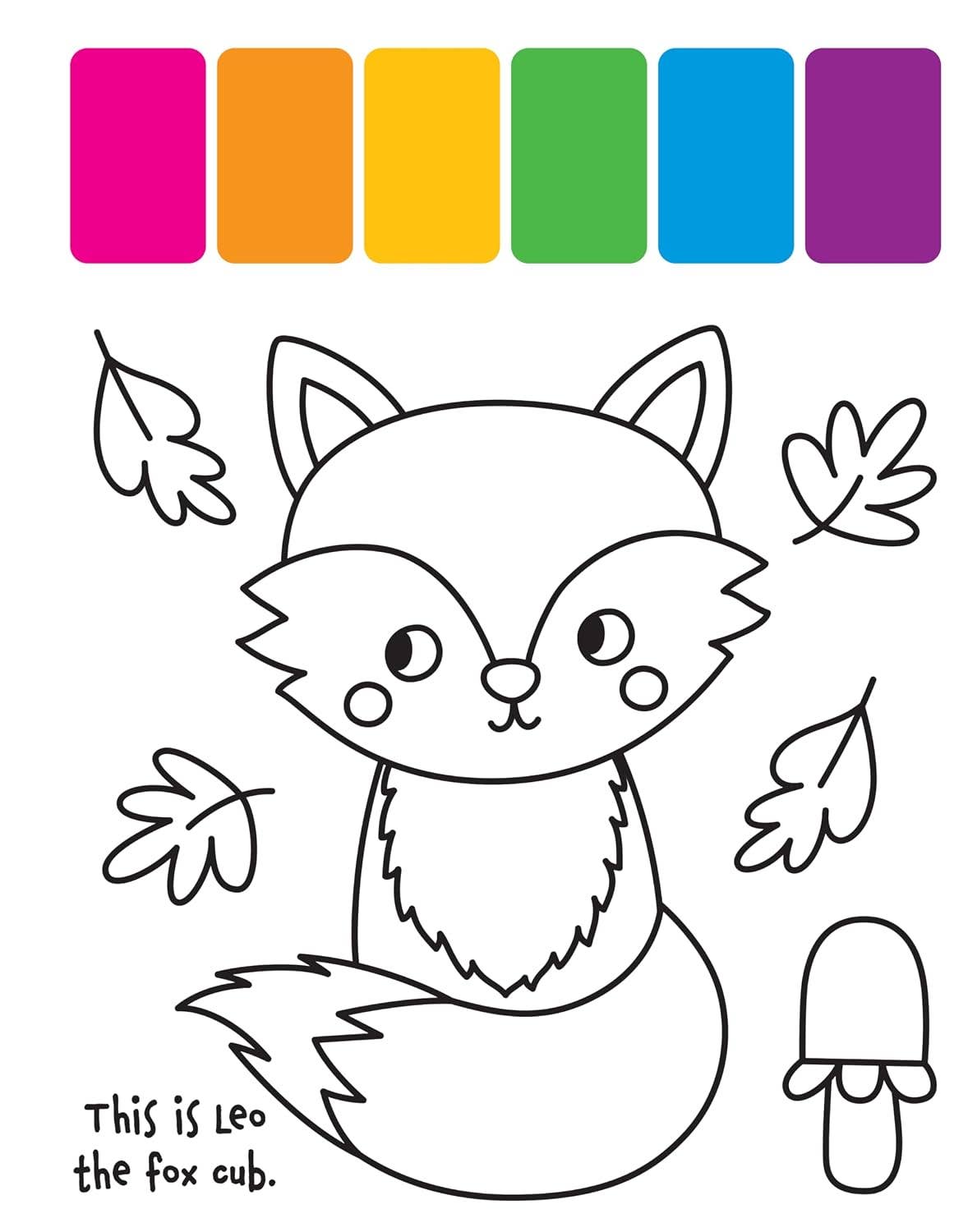 My First Painting Book: Forest Friends - Includes Paintbrush