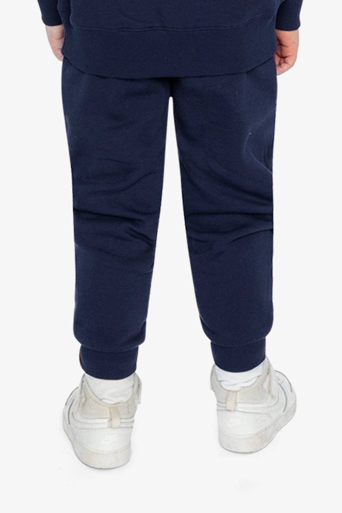 Fleece Sweatpants With Pockets Dark Blue: 6