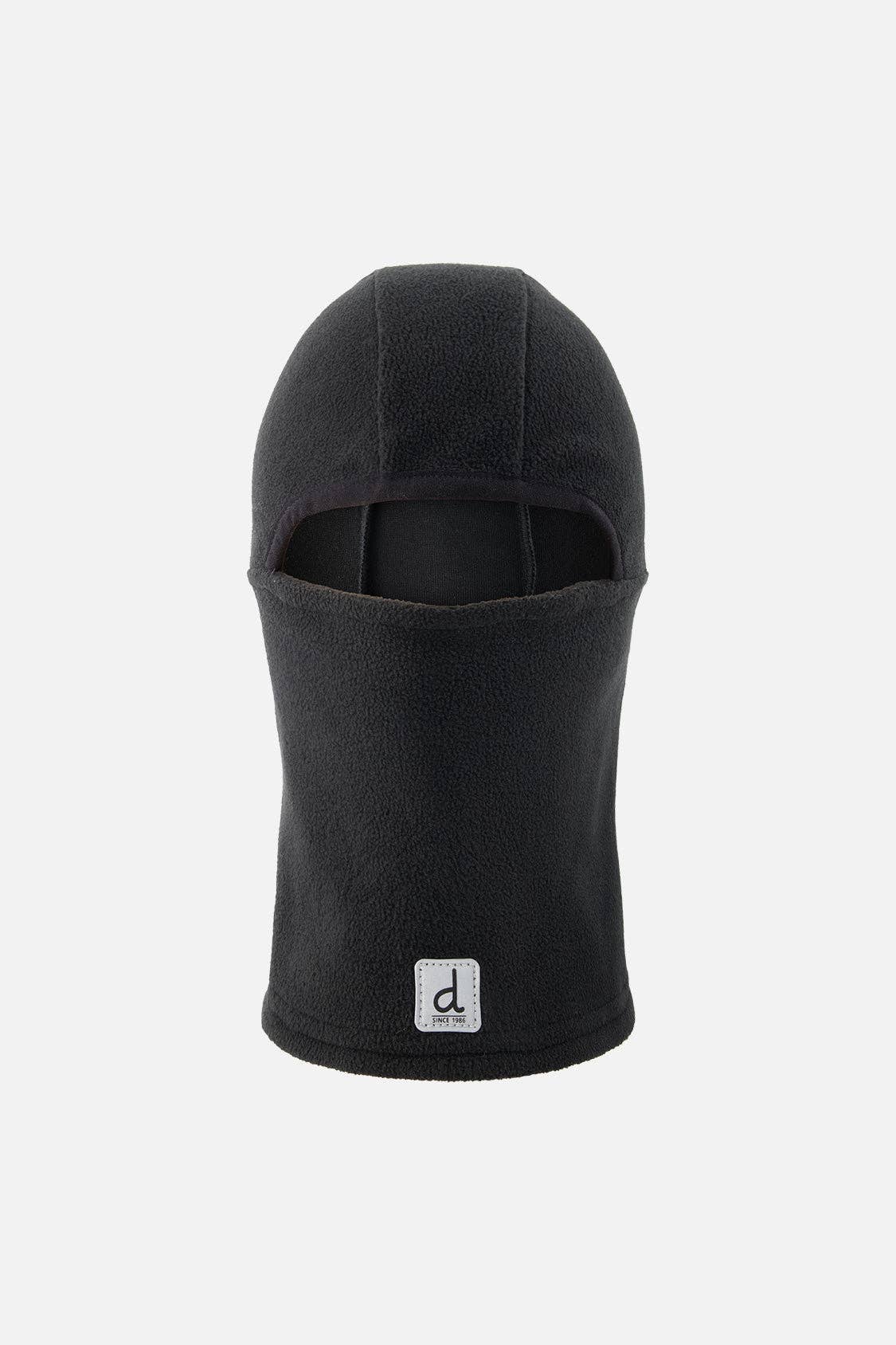 Brushed Jersey Balaclava Unisex Black: 5/8