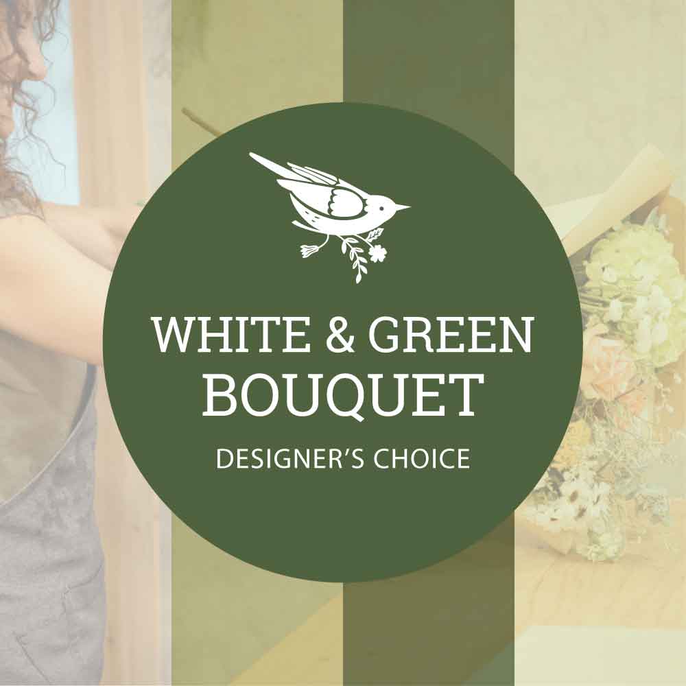 Designer's Choice White and Green Tones