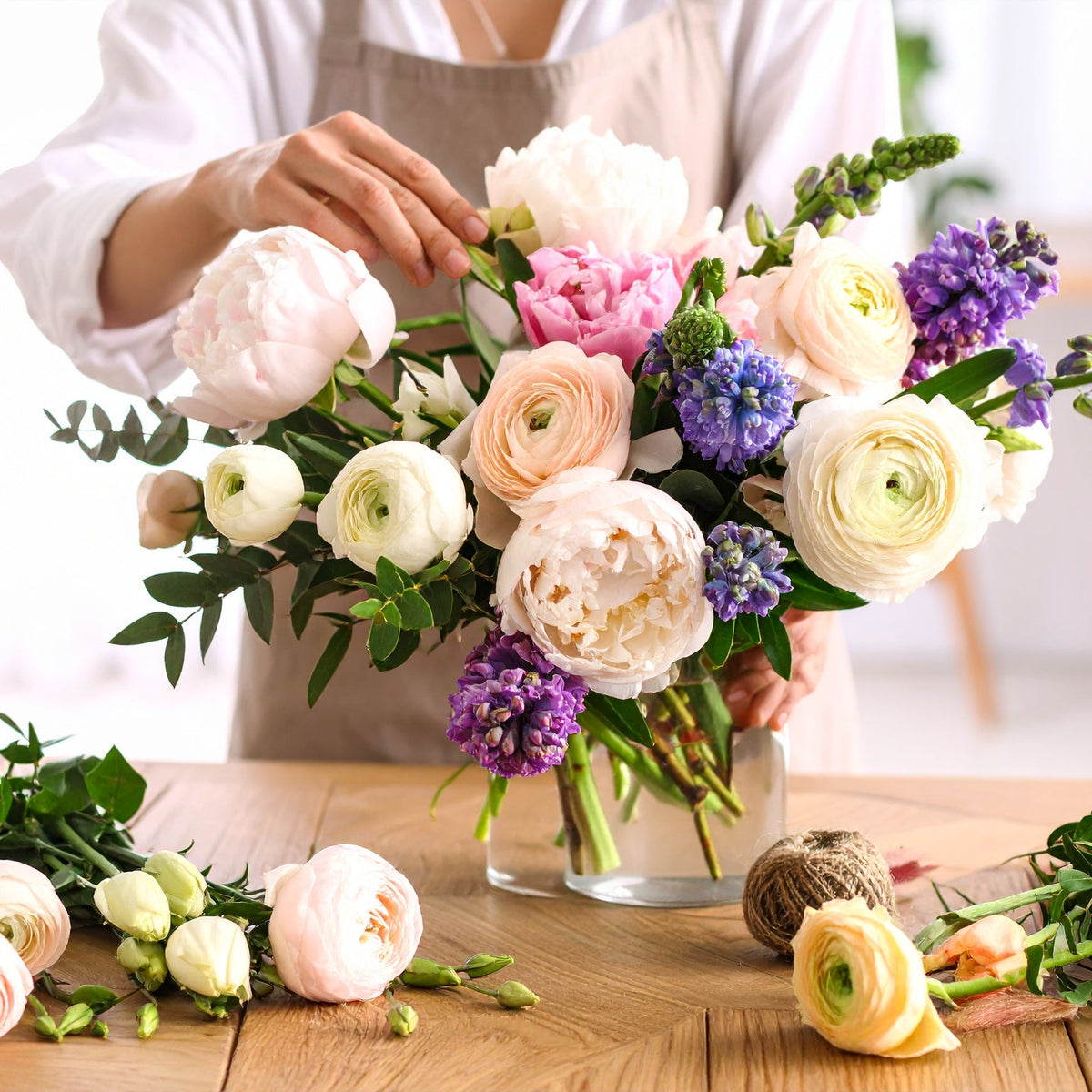 Assorted Pinks - Colourful Designer's Choice Bouquet