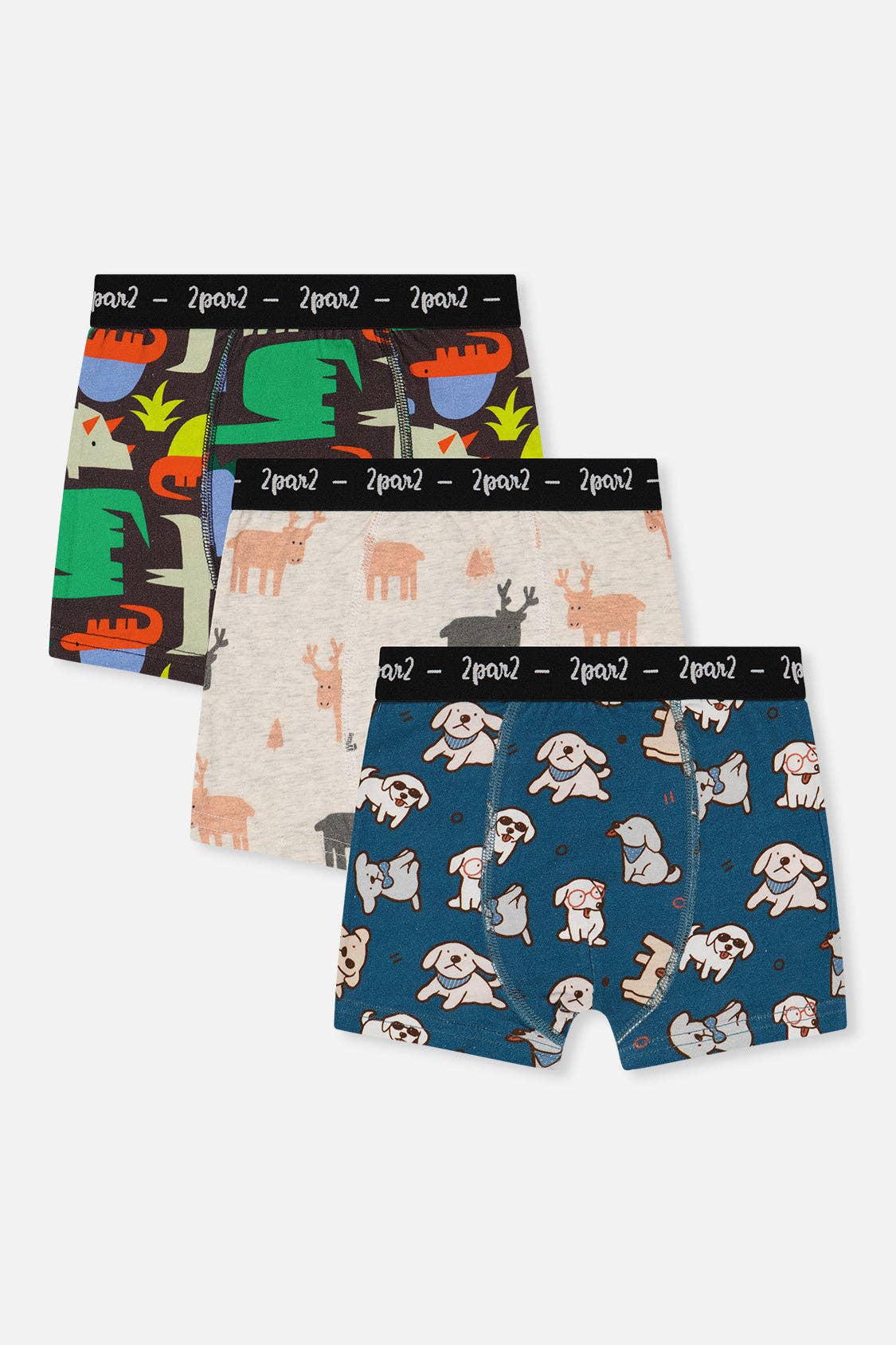 Boxer Pack Of 3 Animal Prints: 6/7