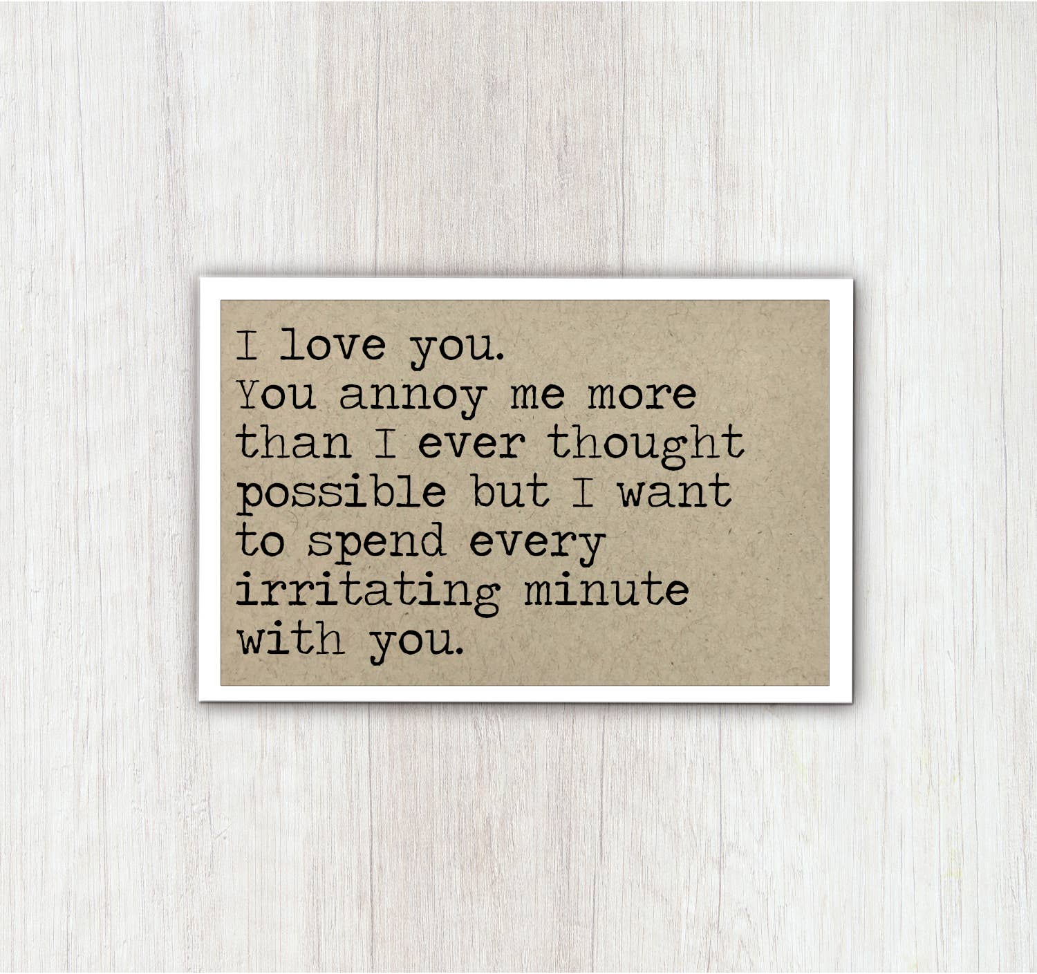 I Love You Magnet