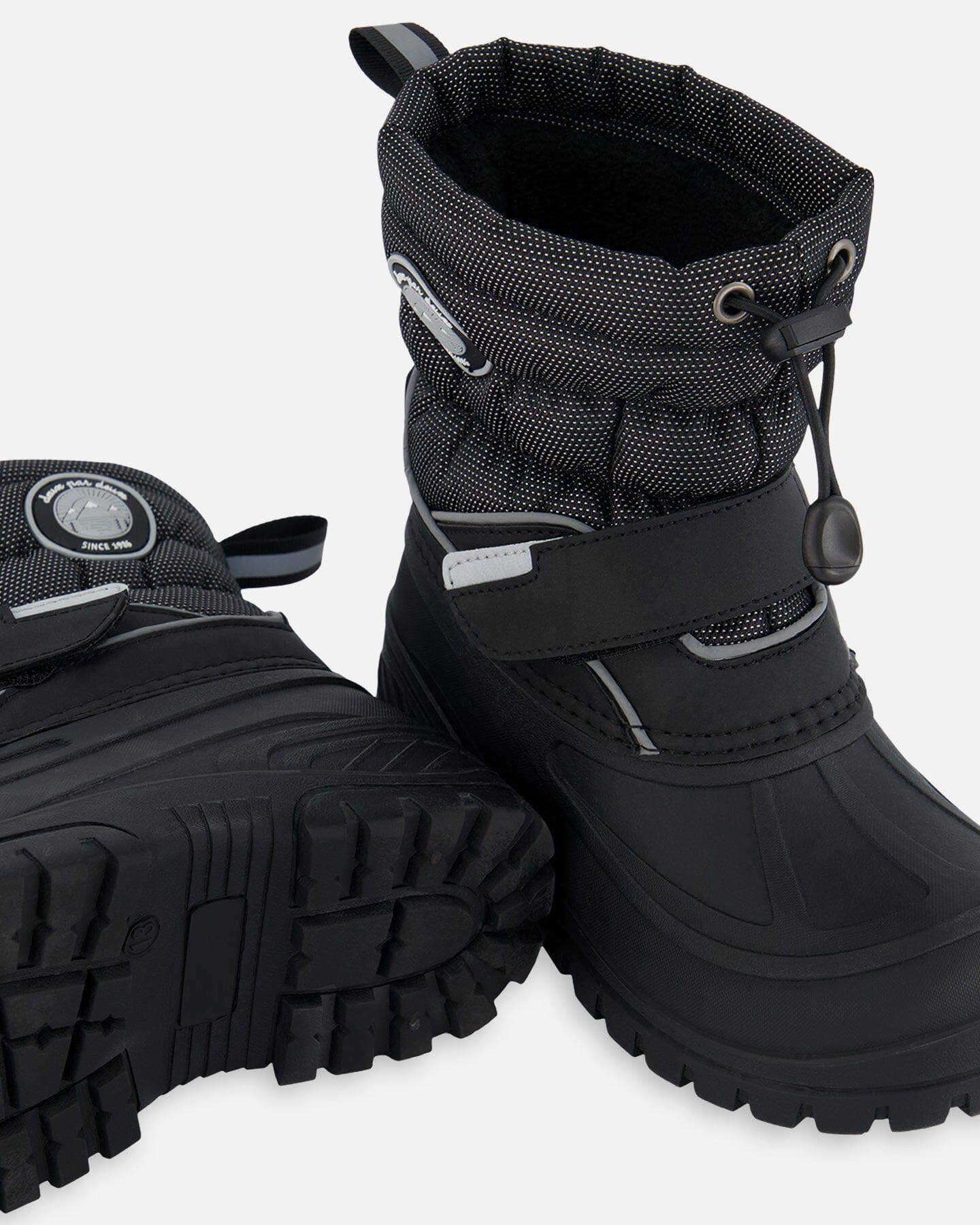 Winter Boots Solid Black: 9 (Toddler)