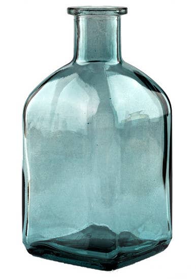 Colorful Bud Vase Set, Small Vases for Centerpieces Set of 2: Clear