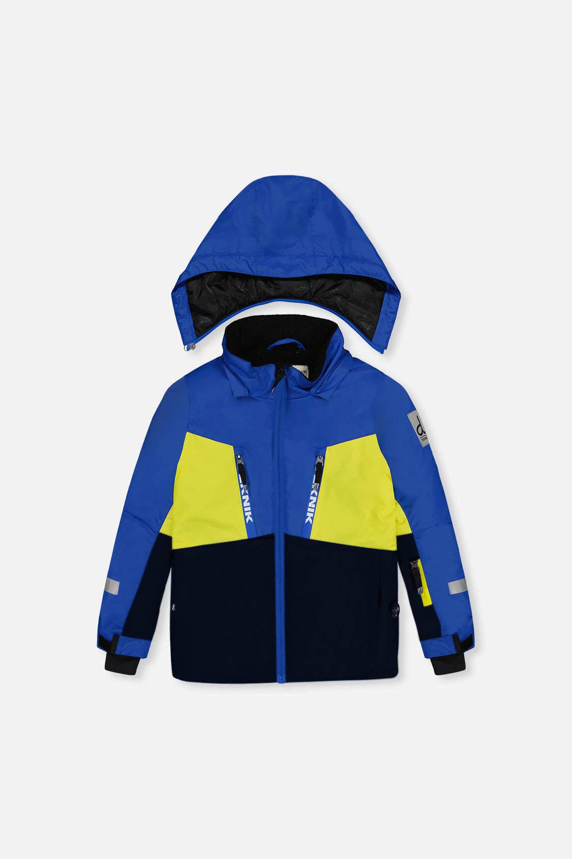 Two Piece Teknik Snowsuit Royal Blue And Yellow: 4