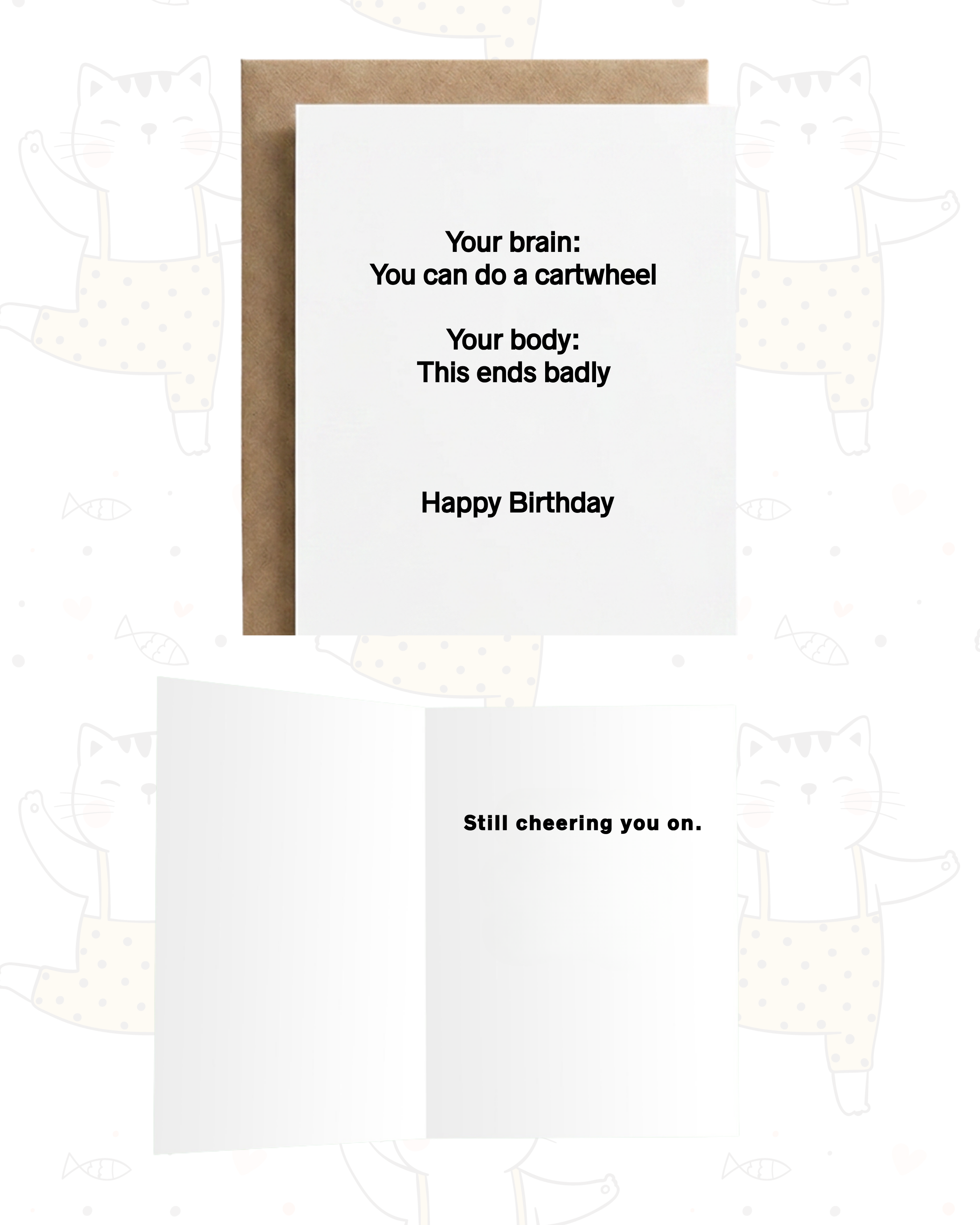 Still Cheering You On | Birthday Card