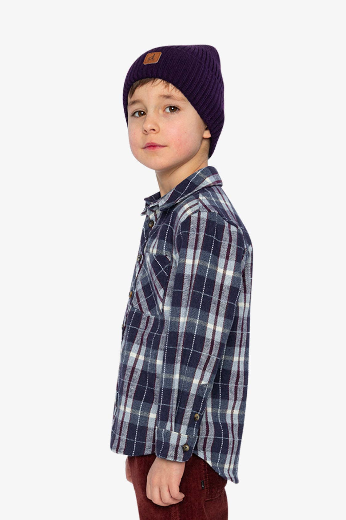 Flannel Shirt Blue And White Plaid: 7