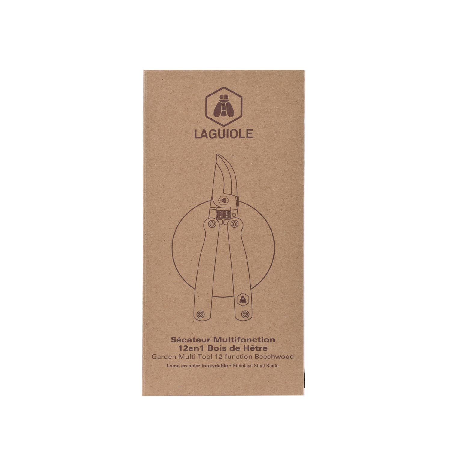 12-in-1 Multifunction Pruner in Beech Wood