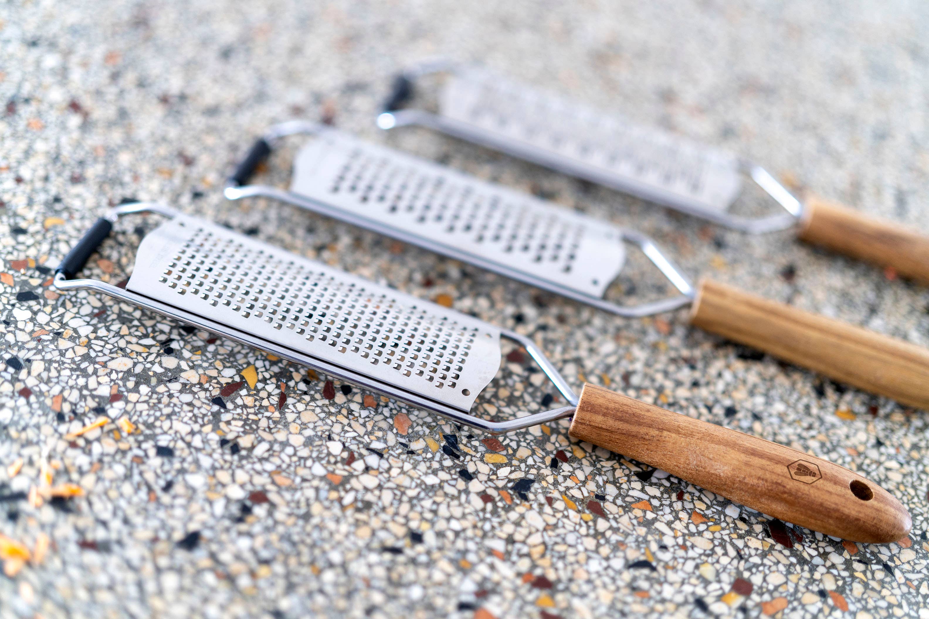 3-piece cheese graters