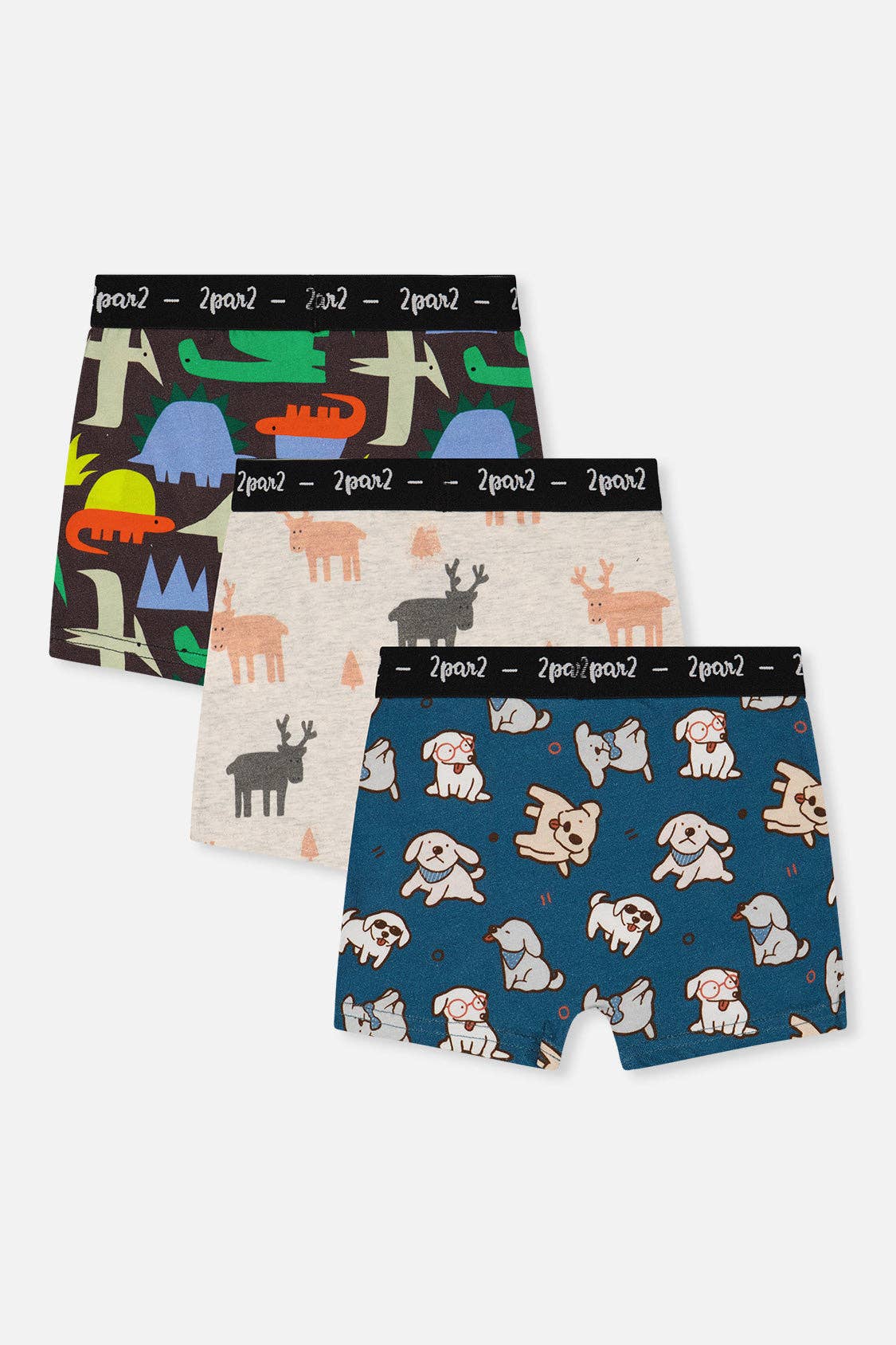 Boxer Pack Of 3 Animal Prints: 6/7
