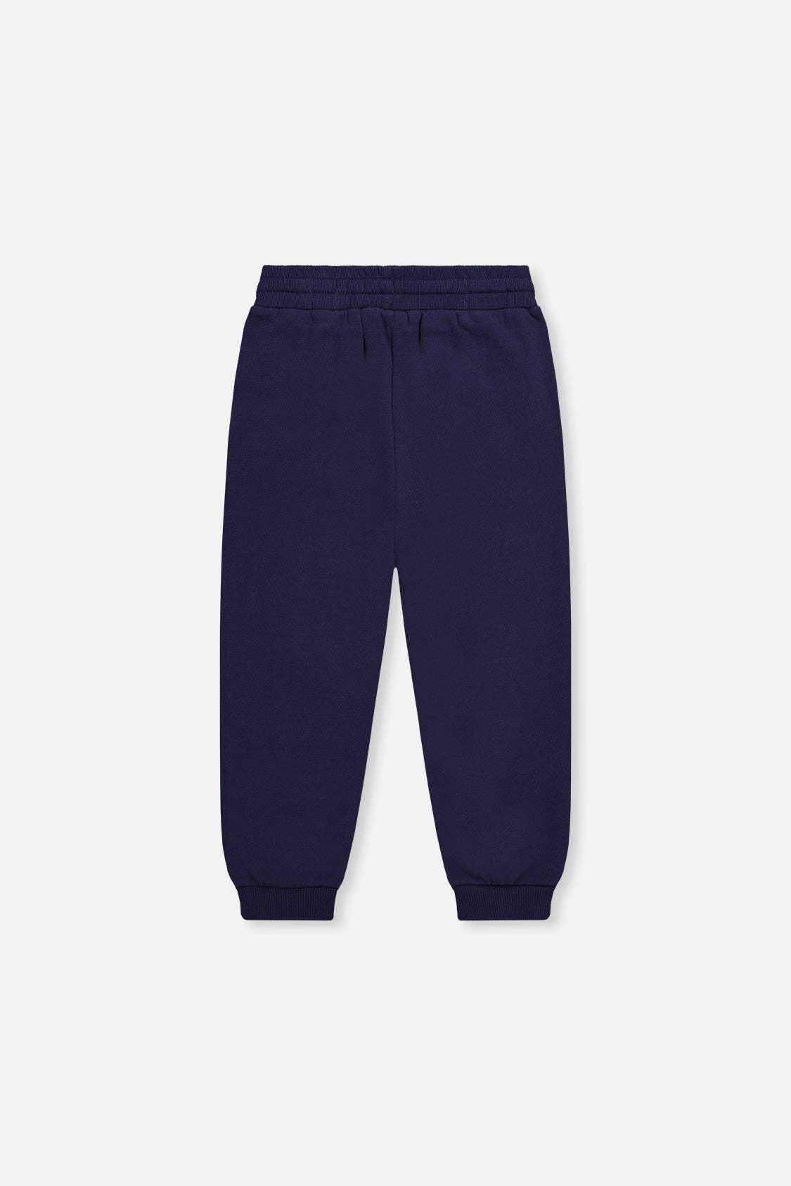 Fleece Sweatpants With Pockets Dark Blue: 6
