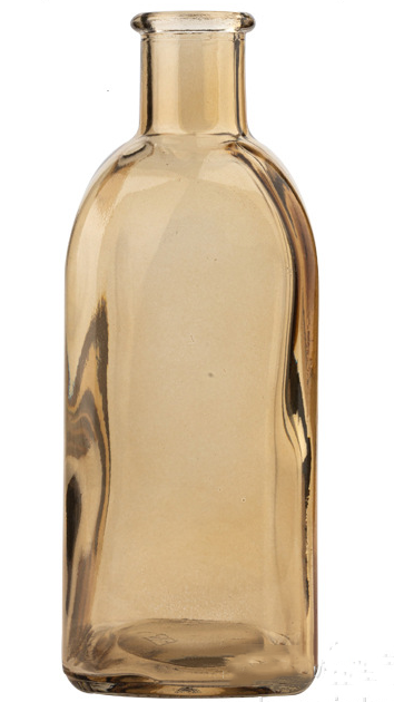 Colorful Bud Vase Set, Small Vases for Centerpieces Set of 2: Clear