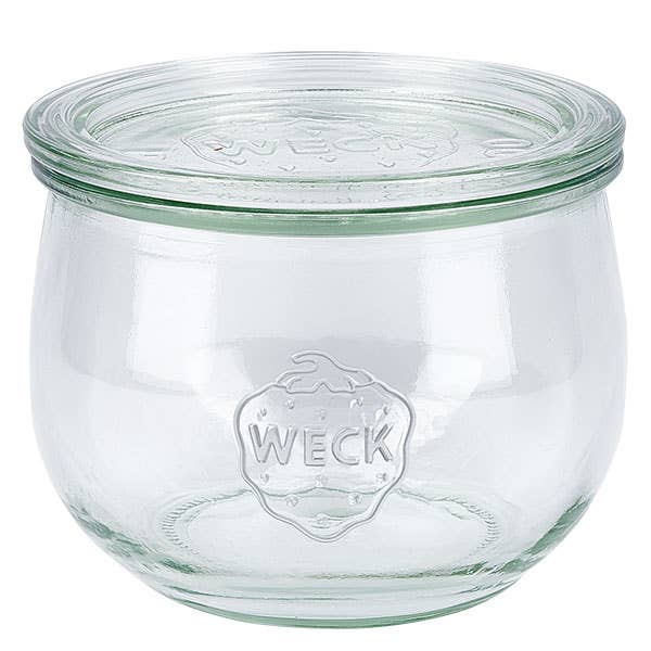 WECK® Tulip Glass Jar 580ml: Jars & All Accessories