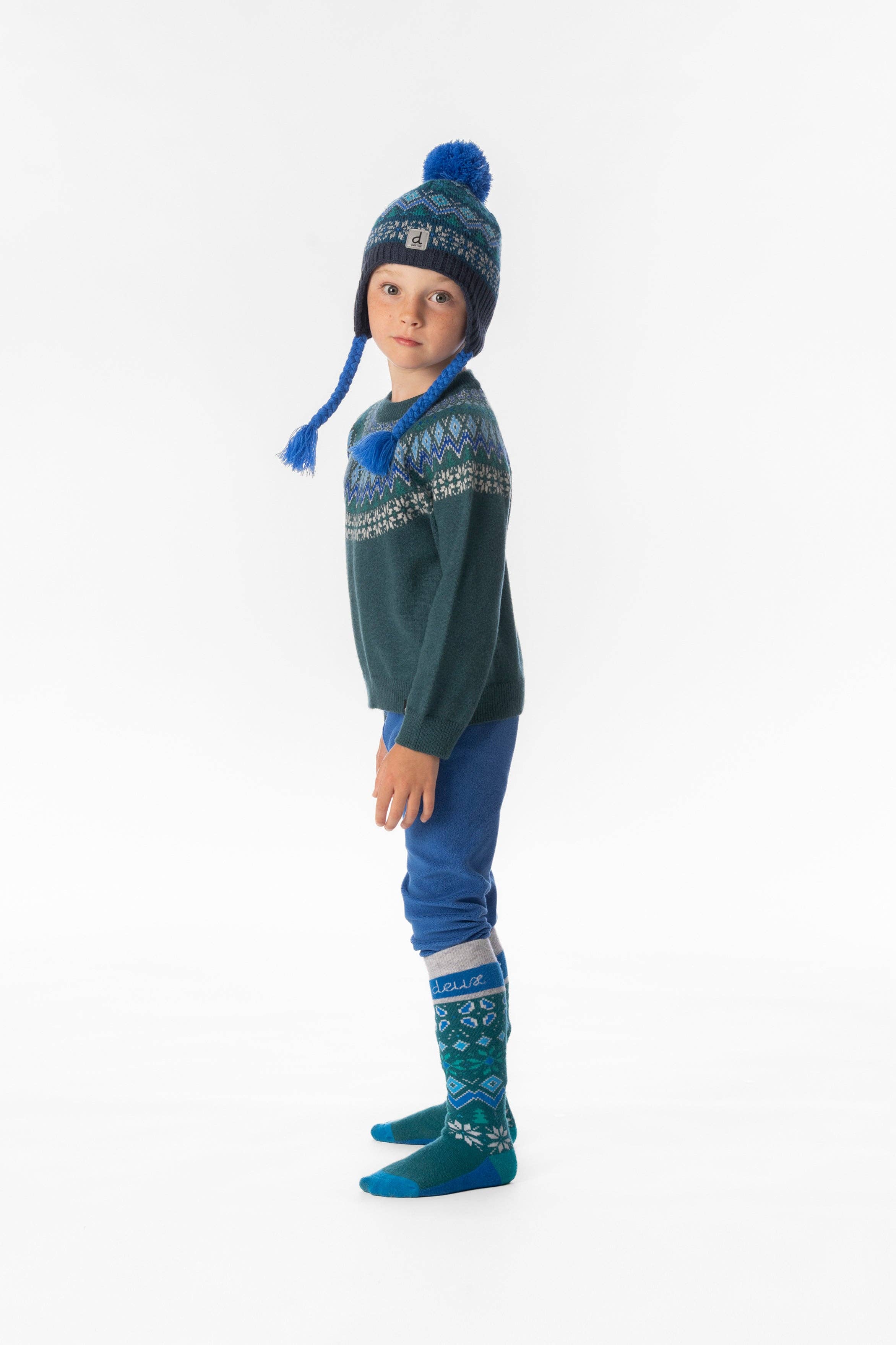 Thermal Underwear Leggings Blue: 3