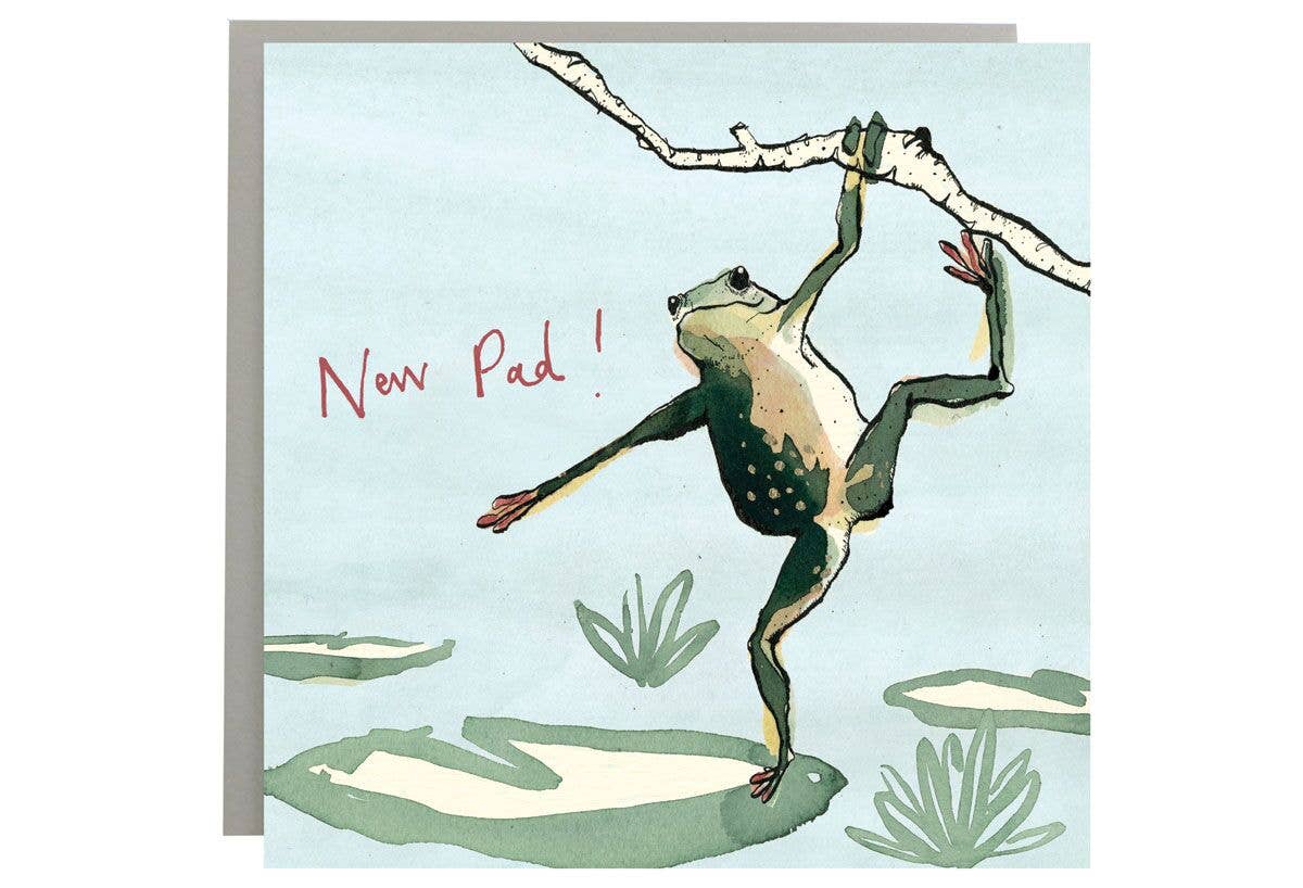 New Pad Frog Card