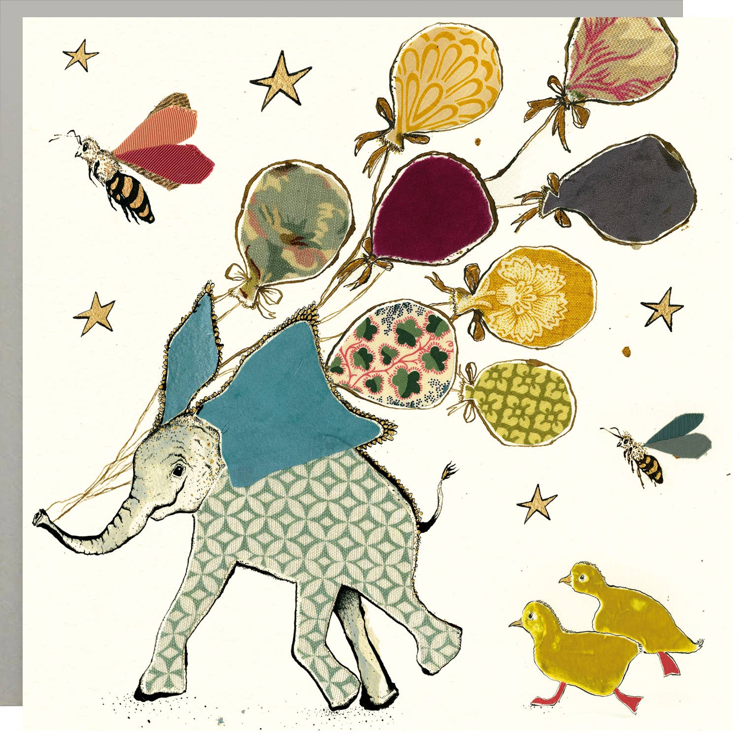 Elephant Parade Gold Foil Card