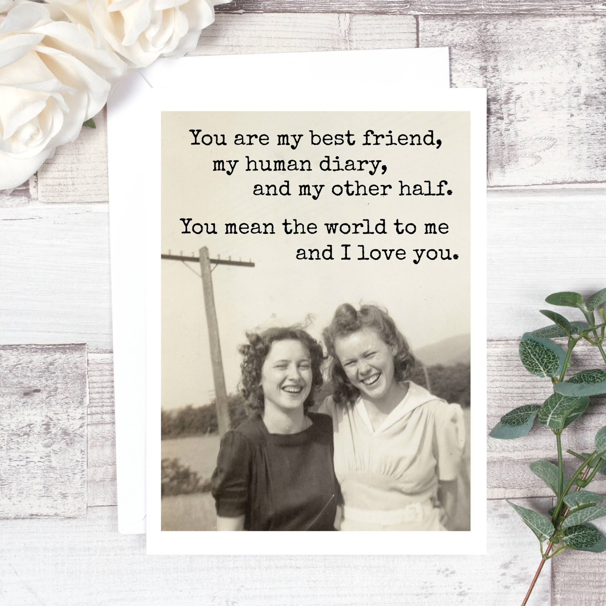 You Are My Best Friend... Friendship Card. 458
