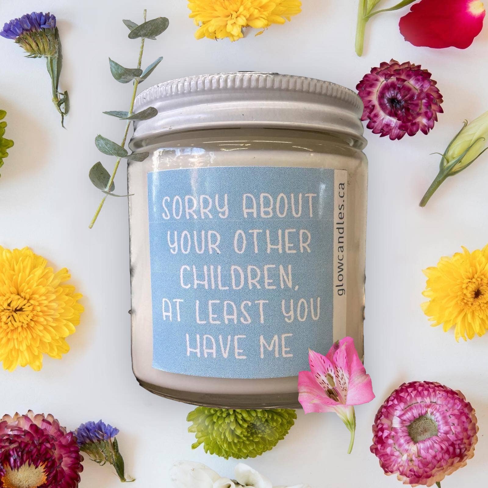 Sorry about your other children Eco Soy Jar Candle Gift