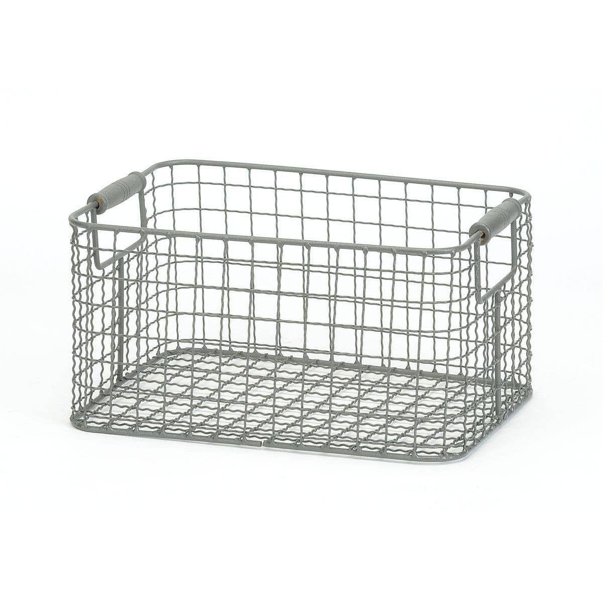 RECTANGULAR WIRE BASKET