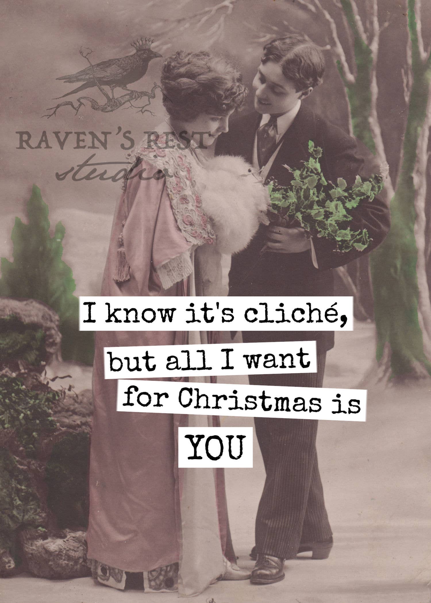 I Know It's Cliche, But All I Want For Christmas Is YOU.
