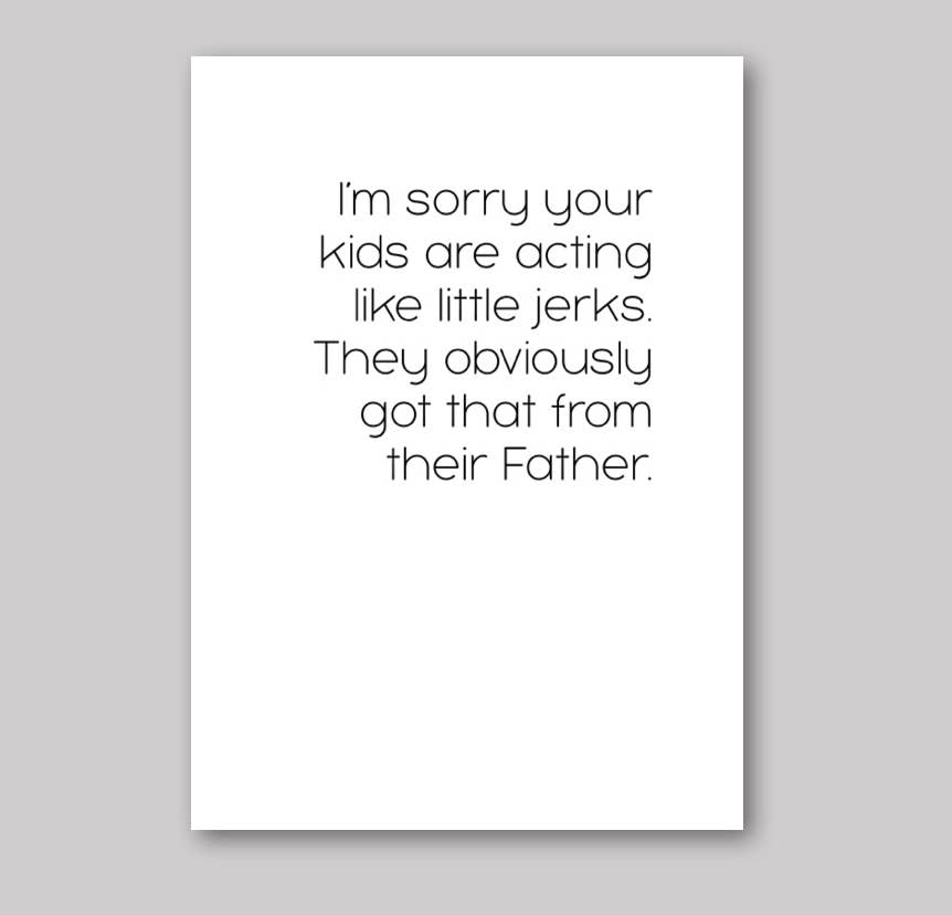 From their Father