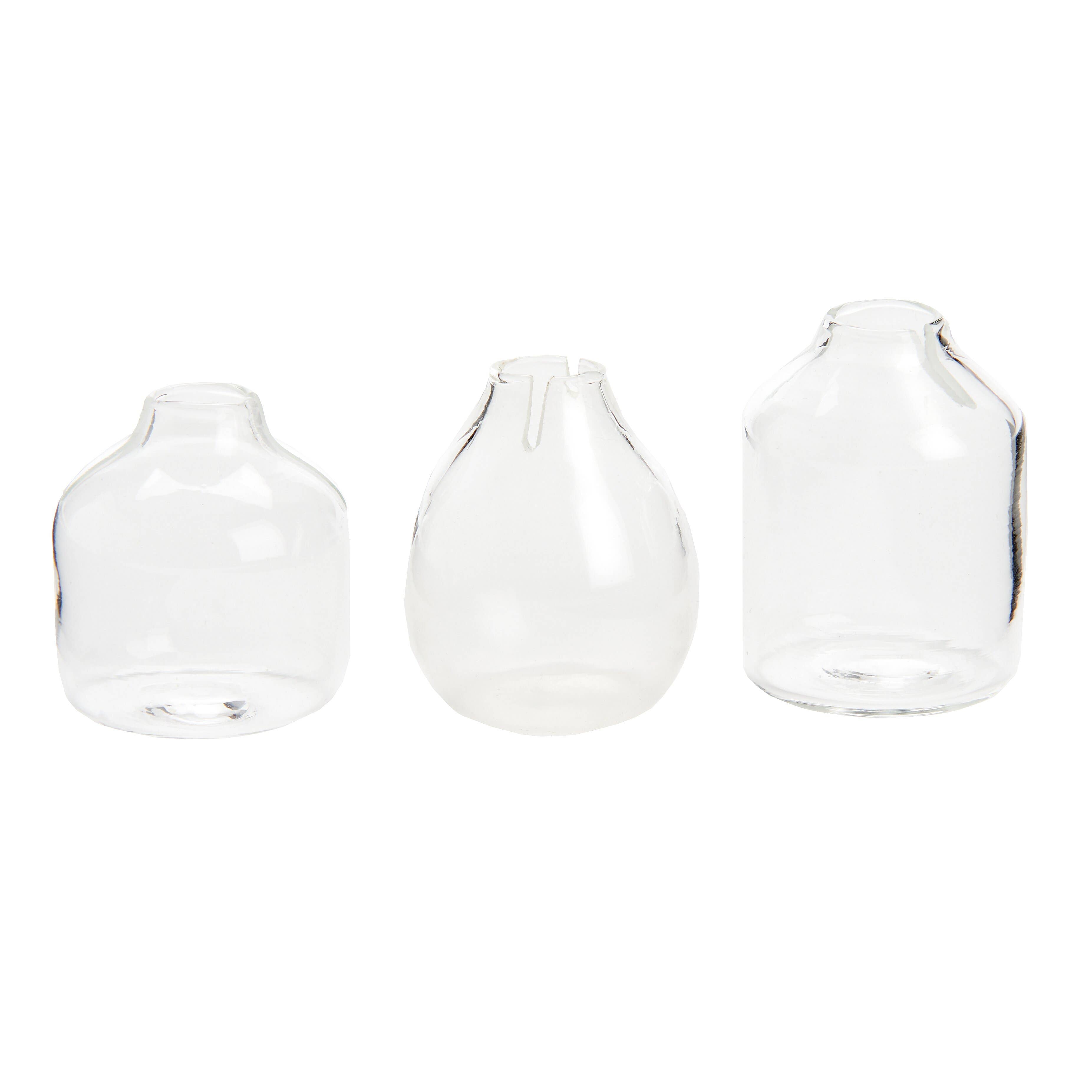 Bud Vase Mini Clear 6ct