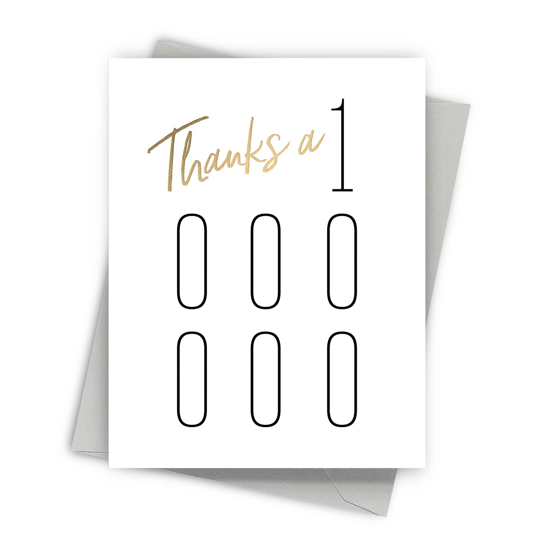 Thanks a Million – Playful Thank You Cards