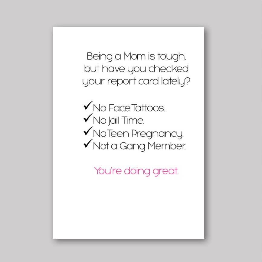 Mom Checklist