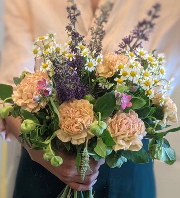 A Thoughtful Gesture – Soft Seasonal Flower Bouquet