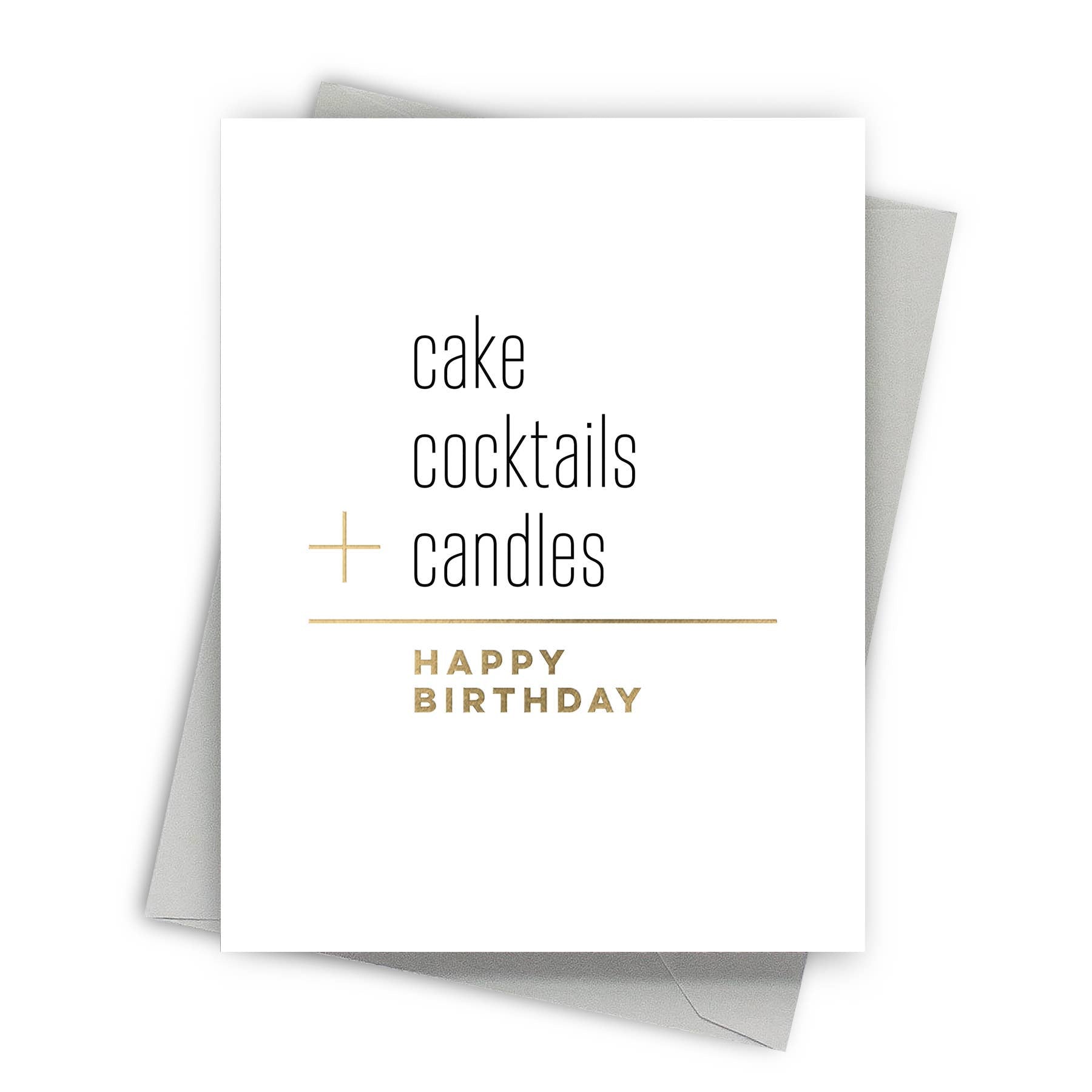 Cake + Candles Birthday Greeting Cards
