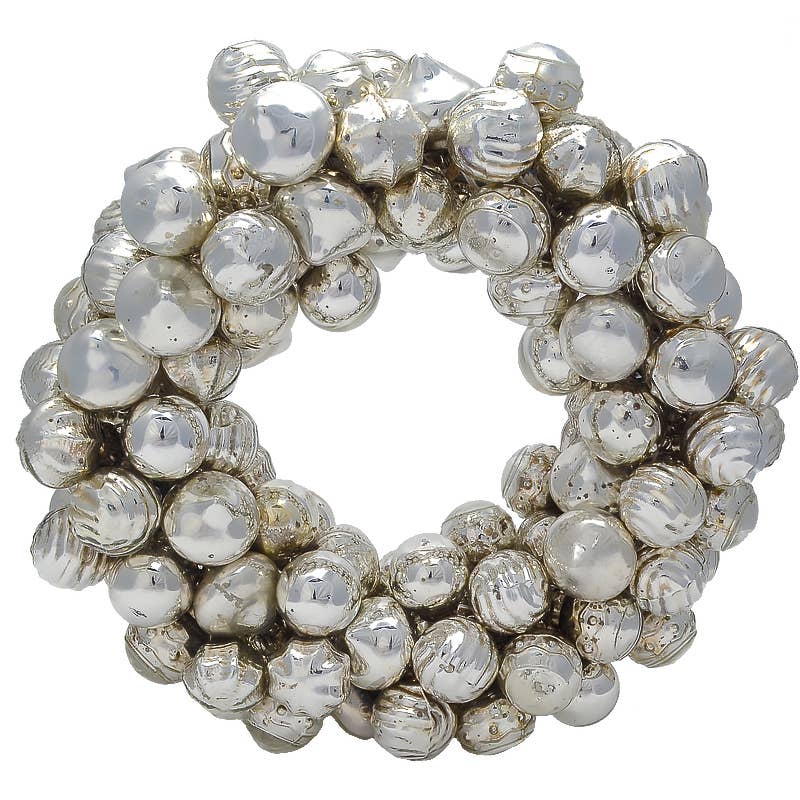 Sterling Ball Wreath